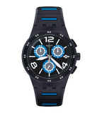 SUSB410 Reloj Swatch Black Spy Análogo para Hombre con Correa de Resina
