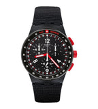 SUSB411 Reloj Swatch Stand Hall de hombre correa de tela