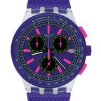 SUSK400 Reloj Swatch Purp-Lol de señorita correa de resina - Resina Púrpura — imagen 3 de 3