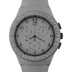 SUSM400 Reloj Swatch Grrrr de hombre correa de silicona - Resina Gris