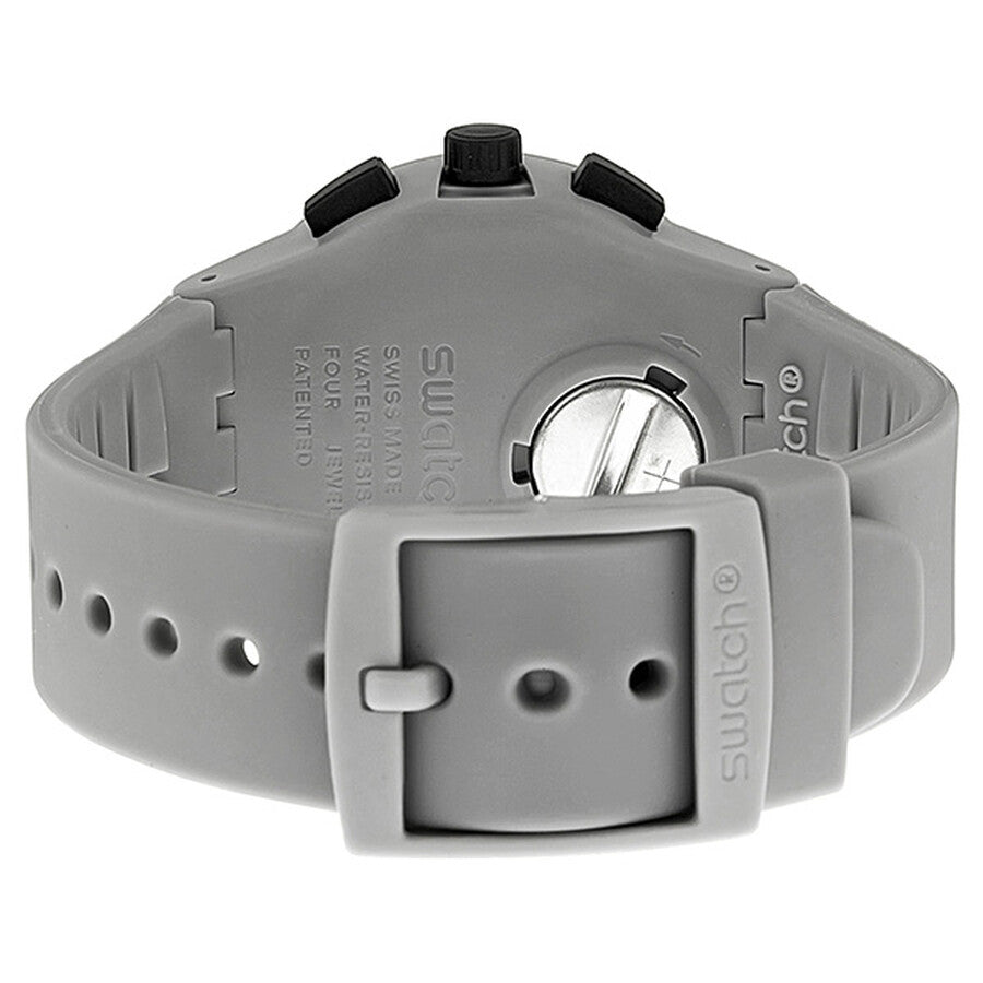 SUSM400 Reloj Swatch Grrrr de hombre correa de silicona - Resina Gris