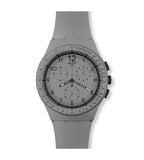 SUSM400 Reloj Swatch Grrrr de hombre correa de silicona - Resina Gris