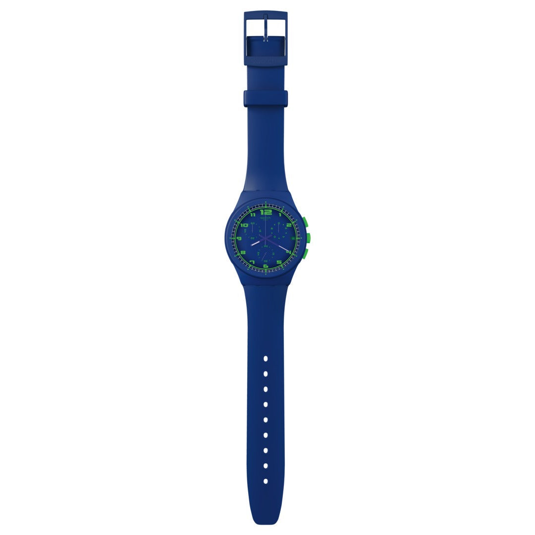 SUSN400 Reloj Swatch Big Bold Chrono Unisex Resina Azul