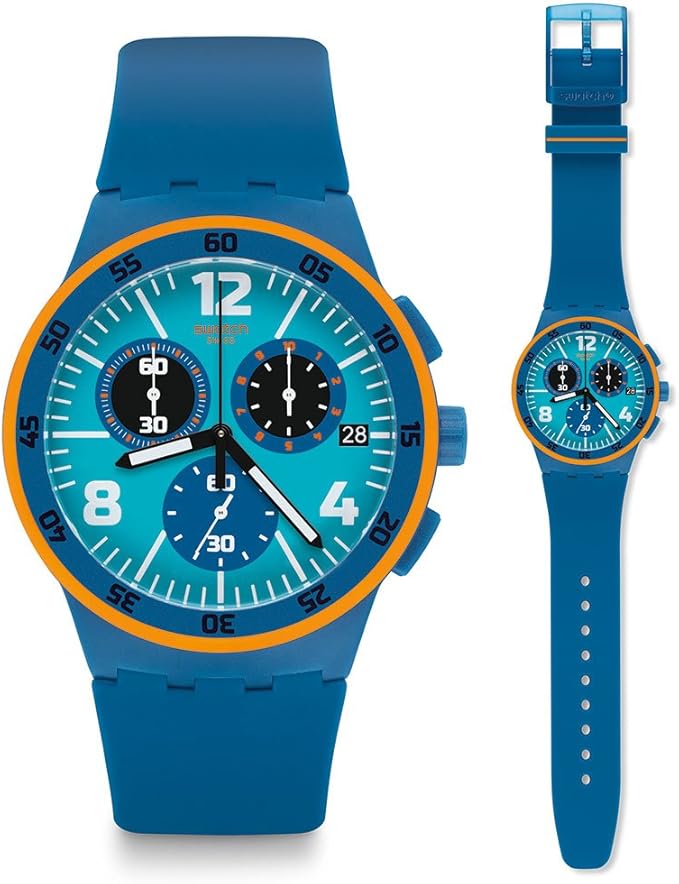 SUSN413-DE Reloj Swatch Capanno Hombre Silicona Azul