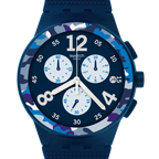 SUSN414 Reloj Swatch Camoblu unisex pulsera de resina