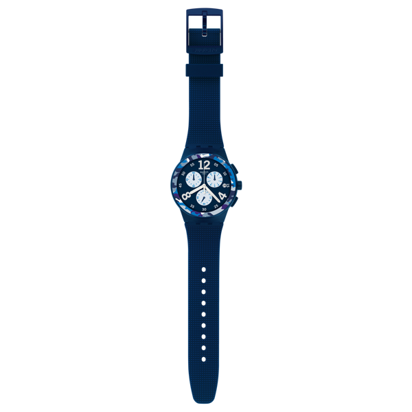 SUSN414 Reloj Swatch Camoblu unisex pulsera de resina - Resina Azul