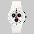 SUSW406 Reloj Swatch Why Again Unisex Silicona Blanco