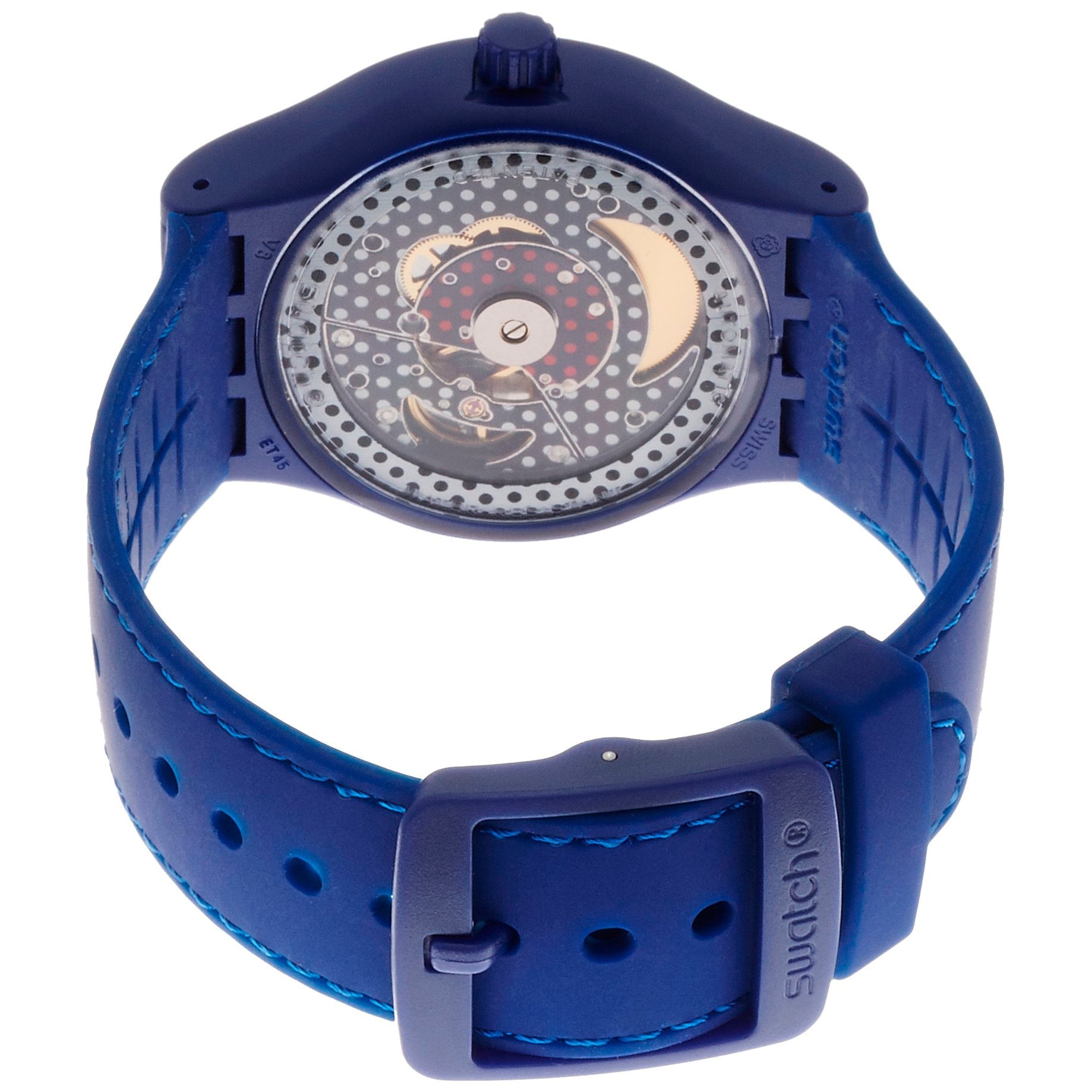 SUTN401 Reloj Swatch Sistem Unisex Correa Silicona Azul