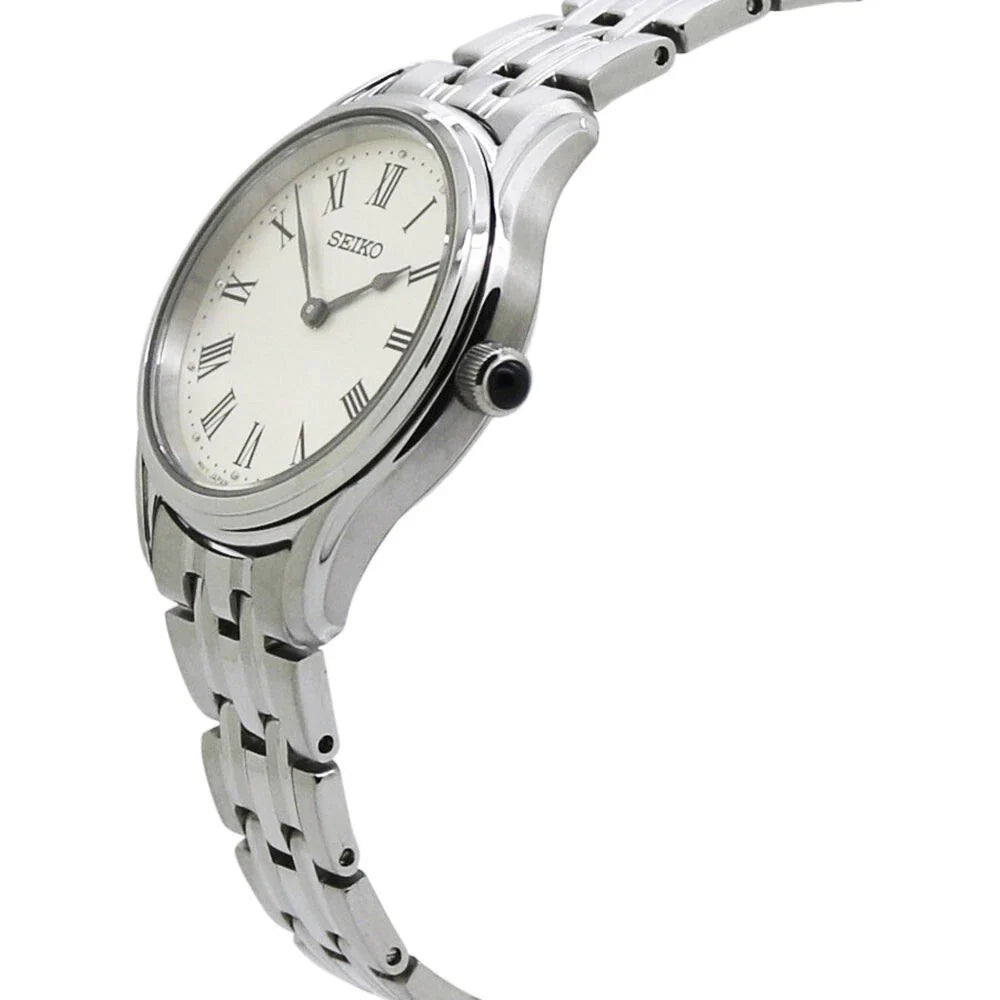 SWR069P1 Reloj Seiko Essentials Mujer Acero Inoxidable Plateado