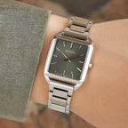 SWR075P1 Reloj Seiko Essentials Mujer Acero Inoxidable Esfera Verde