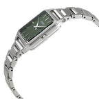SWR075P1 Reloj Seiko Essentials Mujer Acero Inoxidable Esfera Verde