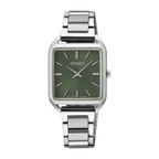 SWR075P1 Reloj Seiko Essentials Mujer Acero Inoxidable Esfera Verde
