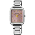 SWR077P1 Reloj Seiko Essentials Dama Acero Inoxidable Esfera Rosa