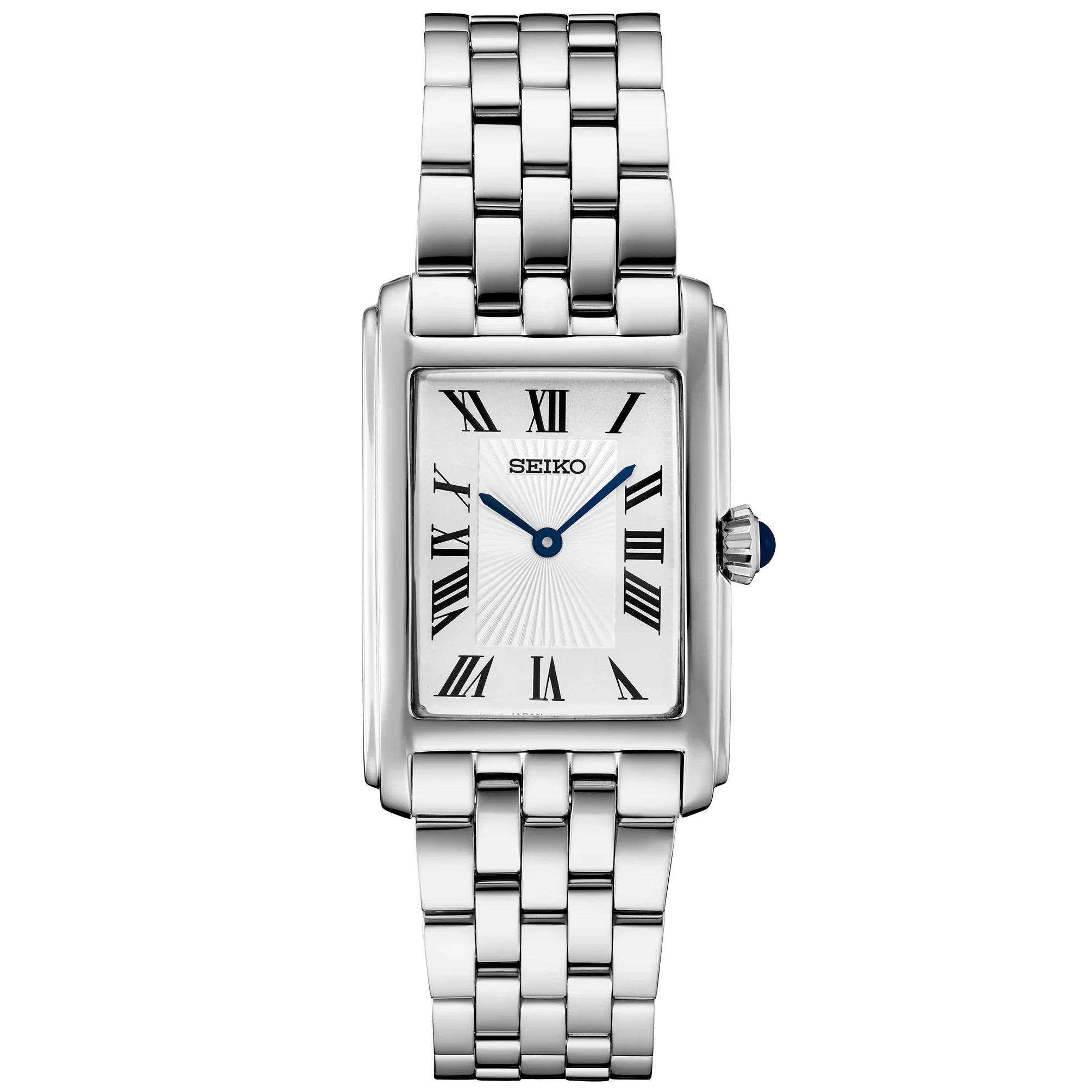 SWR091P1 Reloj Seiko Clásico Rectangular Mujer Acero