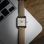 SWR089P1 Reloj Seiko Essentials Mujer Acero Piel Beige