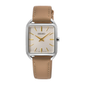 SWR089P1 Reloj Seiko Essentials Mujer Acero Piel Beige