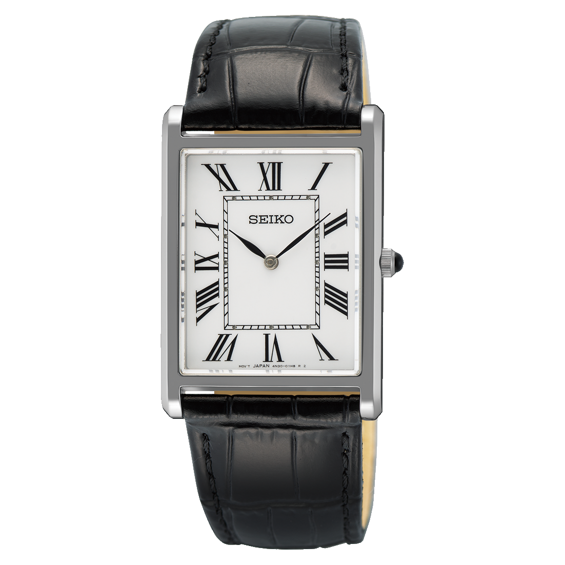 SWR103P1 Reloj Seiko de hombre pulsera de piel