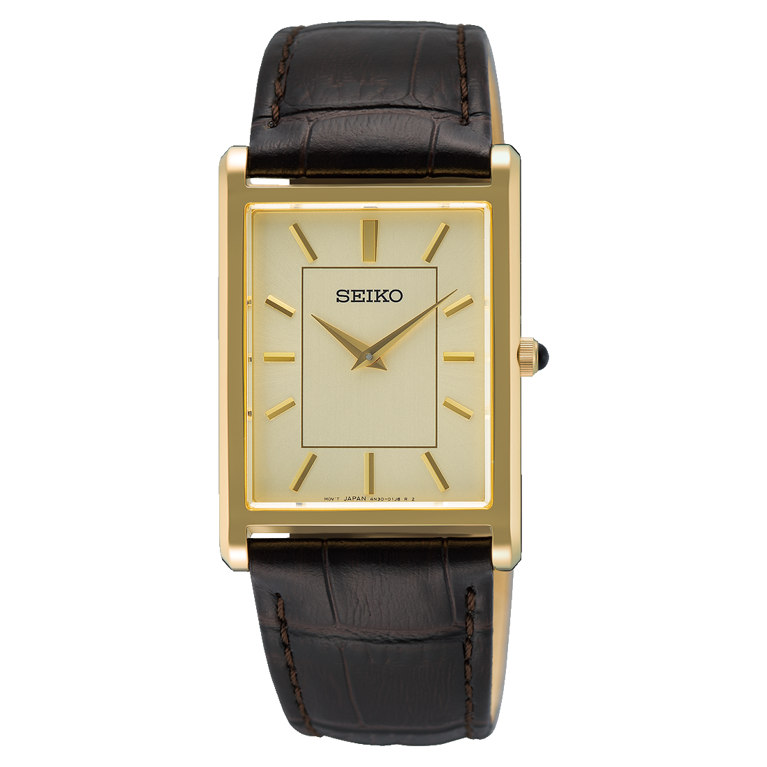 SWR106P1 Reloj Seiko Classic de hombre pulsera de cuero