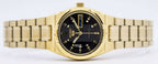 SYM602K1 Reloj Seiko Automatic 5 Mujer Acero Dorado Esfera Negra
