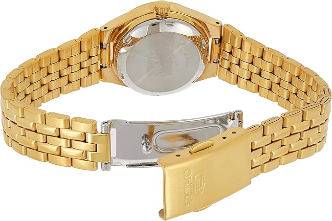 SYMA04 Reloj Seiko Automatic 5 Mujer Acero Dorado