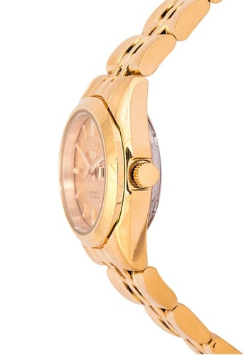 SYMA38K1-5 Reloj Seiko Serie 5 Mujer Acero Dorado
