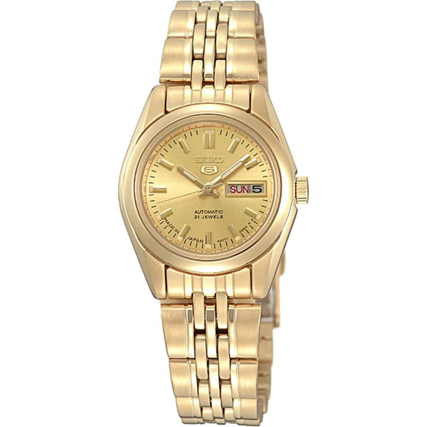 SYMA38K1-5 Reloj Seiko Serie 5 Mujer Acero Dorado