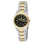 SYMD94K1 Reloj Seiko Automatic 5 Mujer Acero Bicolor Esfera Negra