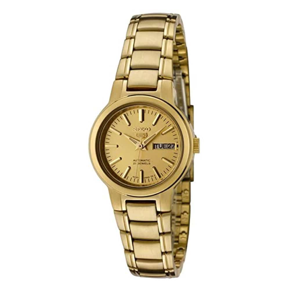 SYME46K1S Reloj Seiko Automatic 5 Mujer Acero Dorado