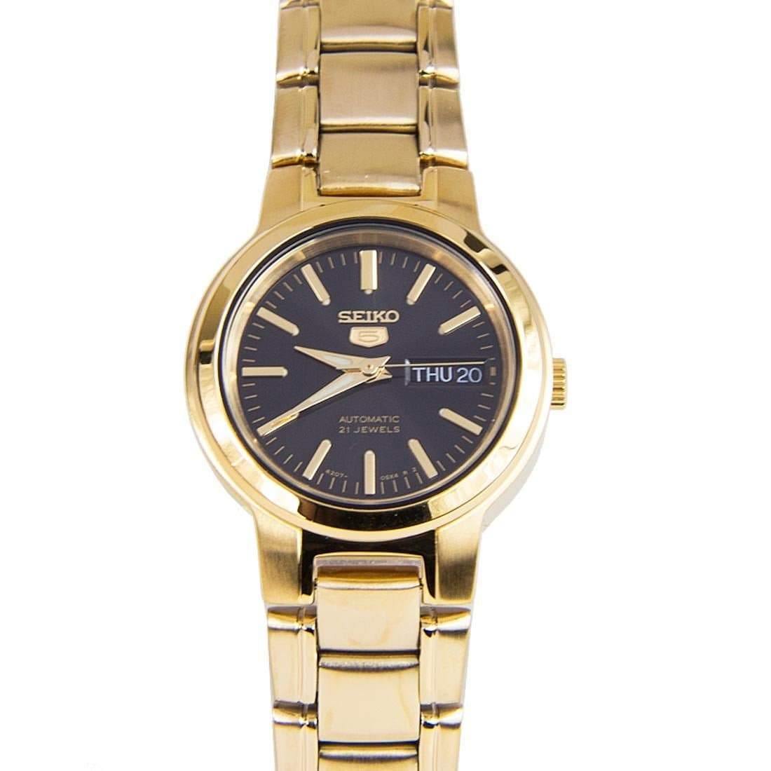 SYME48K1-5 Reloj Seiko Serie 5 Mujer Acero Dorado Esfera