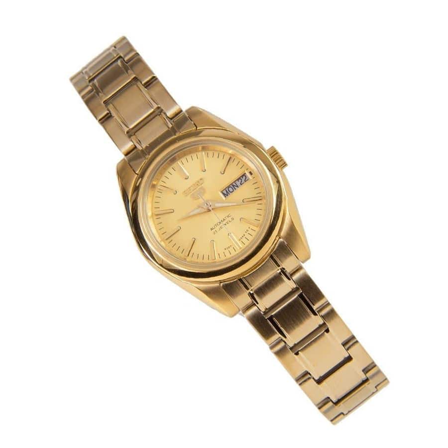 SYMK20K1 Reloj Seiko Automatic 5 Mujer Acero Inoxidable Dorado