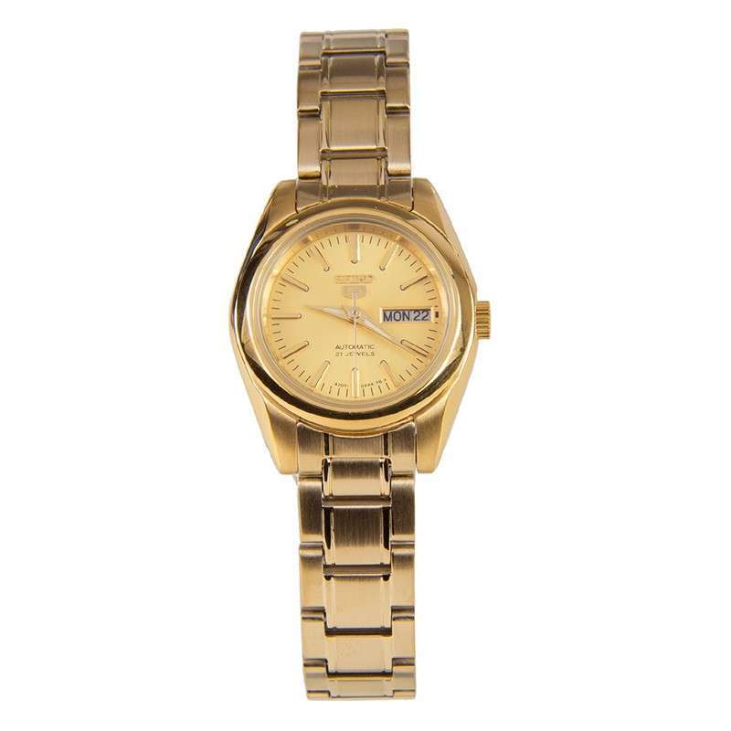 SYMK20K1 Reloj Seiko Automatic 5 Mujer Acero Inoxidable Dorado
