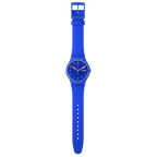 SO29N705 Reloj Swatch Cobalt Disco de hombre pulsera de resina