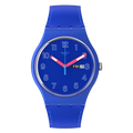 SO29N705 Reloj Swatch Cobalt Disco de hombre pulsera de resina