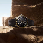 T120.410.27.051.00 Reloj Tissot Seastar 1000 de hombre correa de silicona - Resina Negro