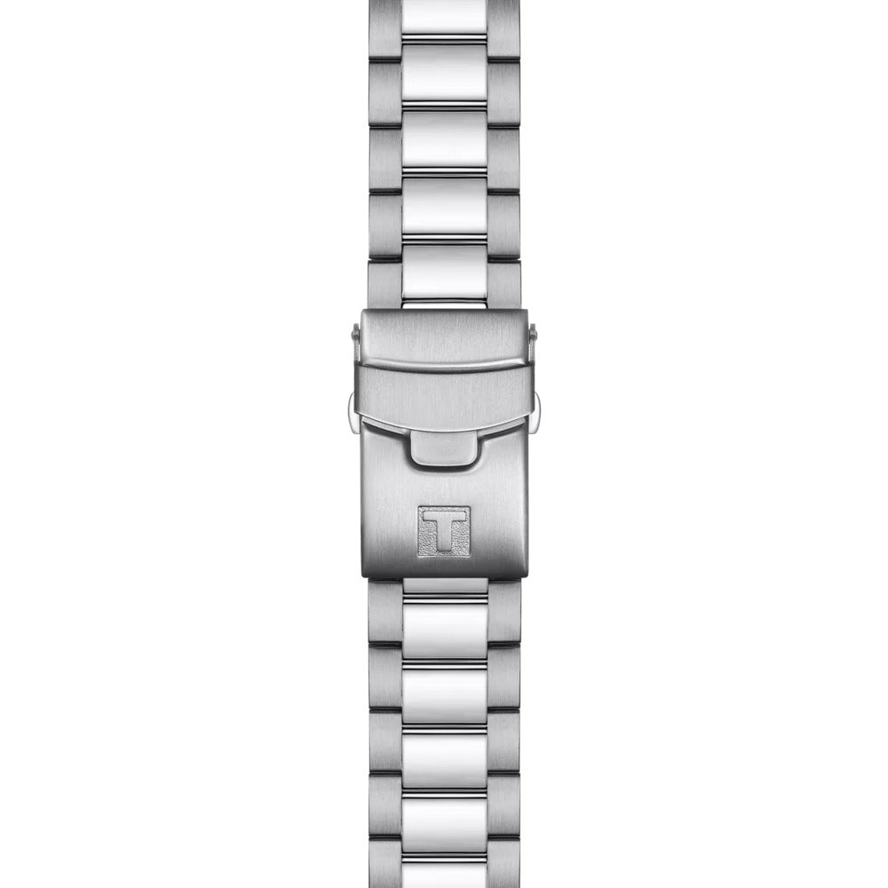T120.417.11.091.01 Reloj Tissot Seastar de hombre correa de metal - Acero Inoxidable Plateado