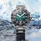 T120.417.11.091.01 Reloj Tissot Seastar de hombre correa de metal - Acero Inoxidable Plateado