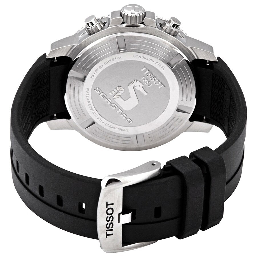 T120.417.17.041.00 Tissot Seastar 1000 de hombre correa de caucho - Resina Negro