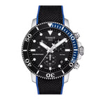 T120.417.17.051.03 Reloj Tissot Seastar de hombre correa de tela - Tela Negro