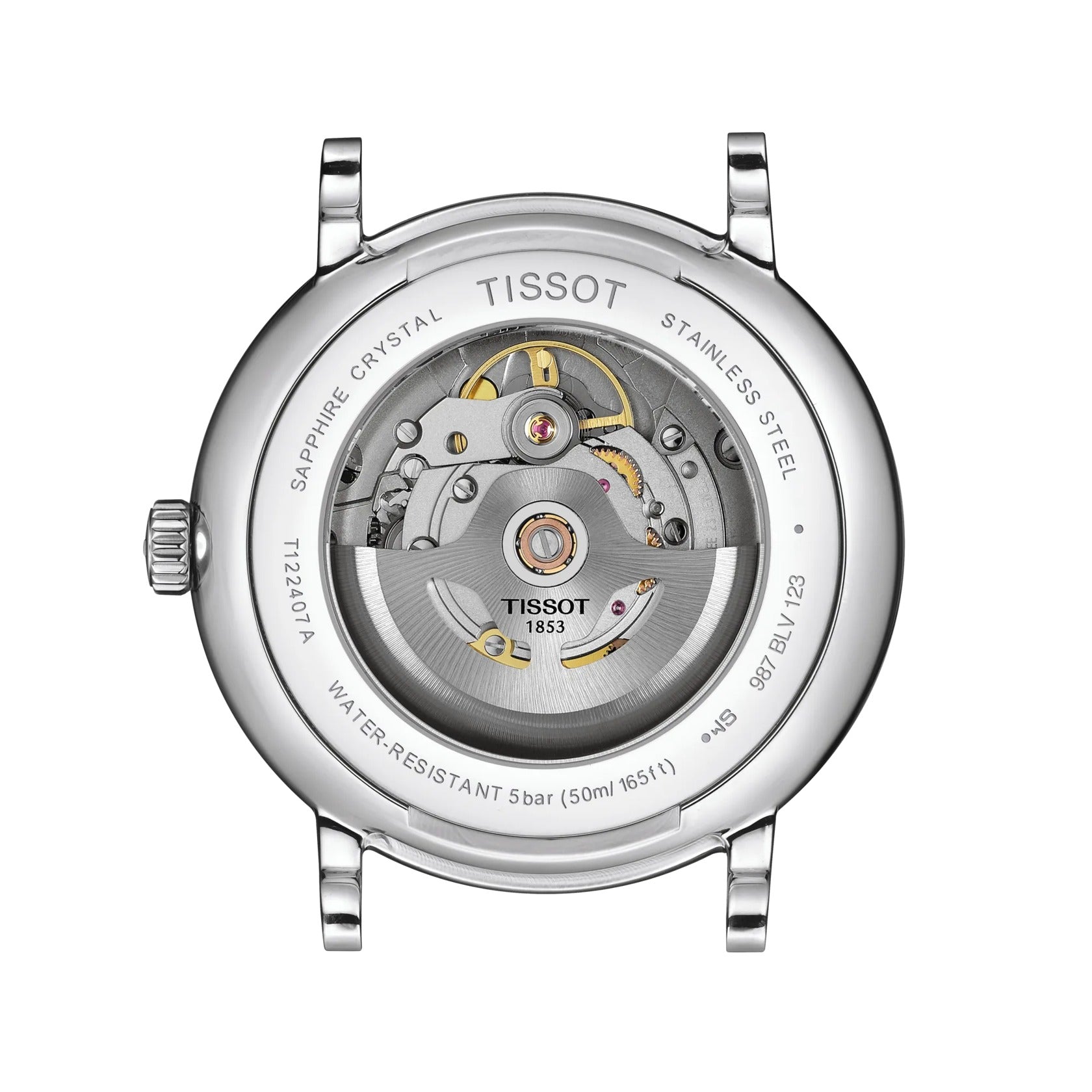 T122.407.11.033.00 Reloj Tissot Carson Automático de hombre correa de metal