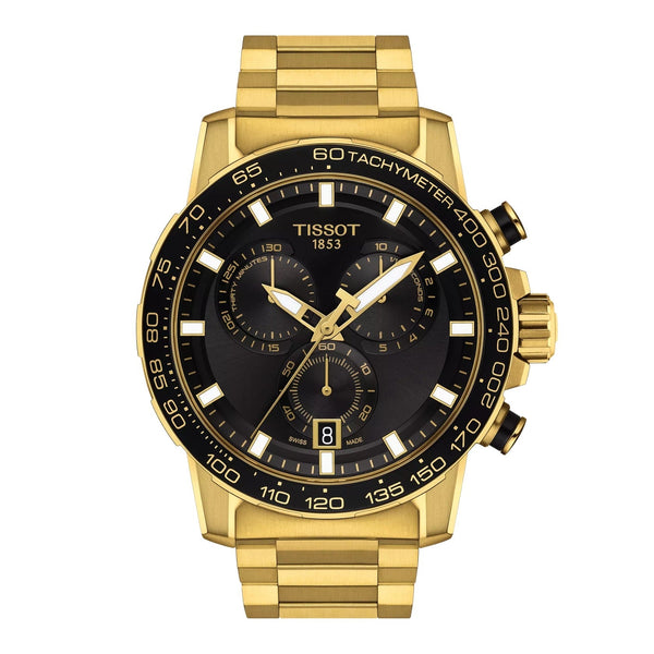 T125.617.33.051.01 Reloj Tissot Supersport Chrono de hombre correa de metal - Acero Inoxidable Dorado