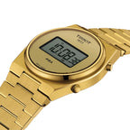 T137.463.33.020.00 Reloj Tissot PRX de hombre correa de metal digital - Acero Inoxidable Dorado