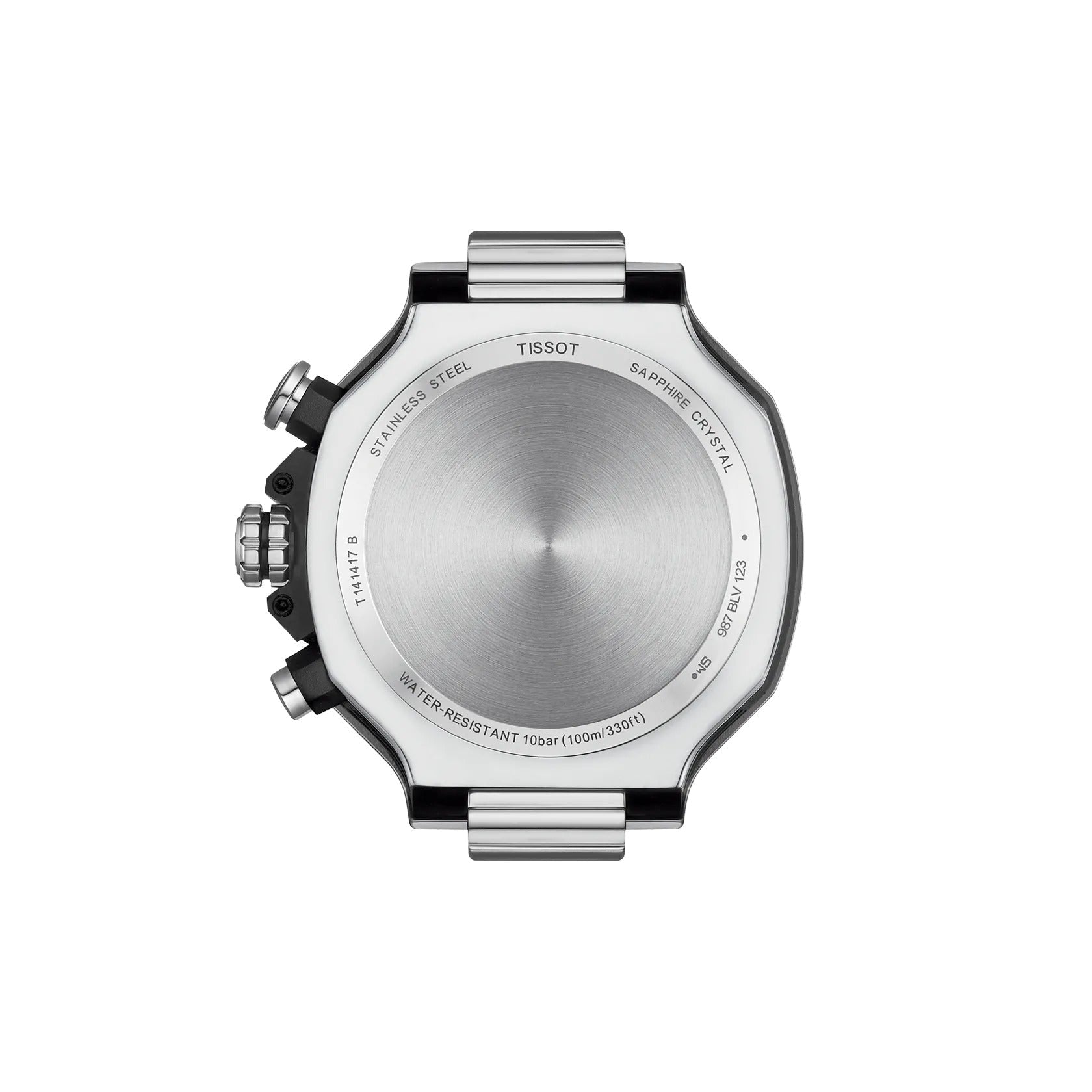 T141.417.11.031.00 Reloj Tissot T-Race de hombre banda de acero inoxidable