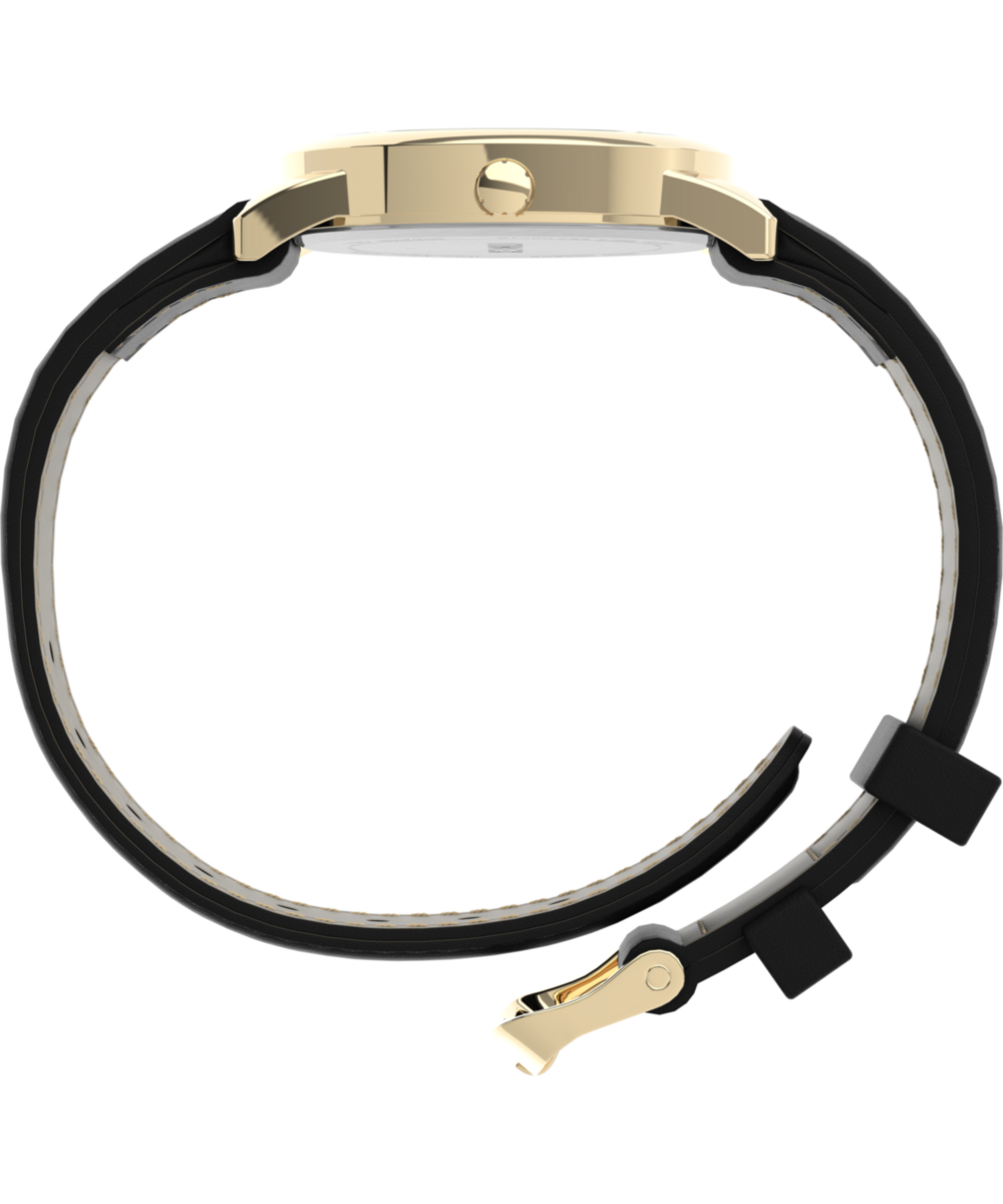 T2H291 Reloj Timex Easy Reader para Caballero correa de piel 35 mm - Cuero Negro