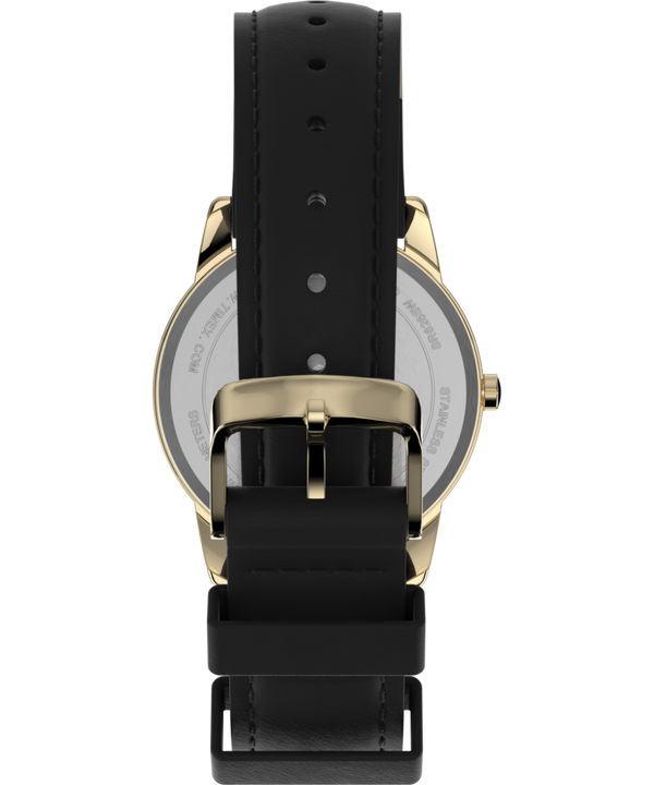 T2H291 Reloj Timex Easy Reader para Caballero correa de piel 35 mm - Cuero Negro