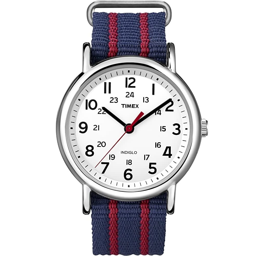 T2N747 Reloj Timex Weekender Análogo para Hombre correa de Tela 38 mm