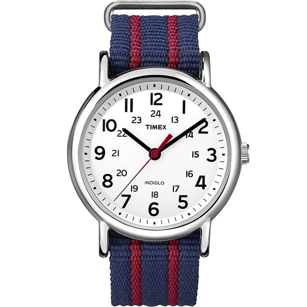 T2N747 Reloj Timex Weekender Análogo para Hombre correa de Tela 38 mm