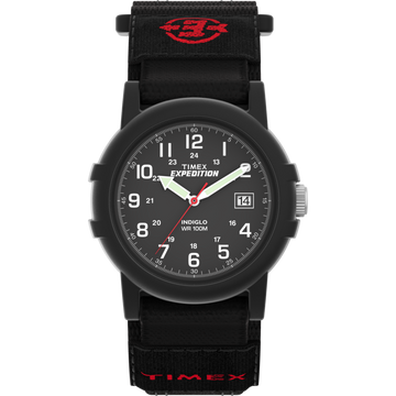 T40011 Reloj Timex Expedition Camper para Caballero Pulsera de Tela negra Análogo 38 mm