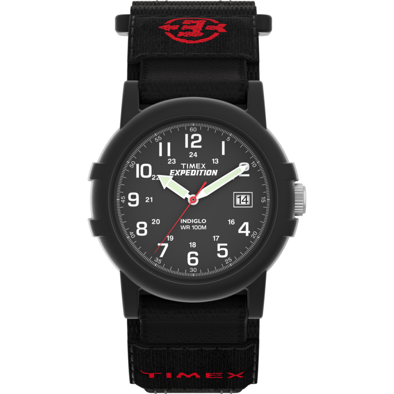 T40011 Reloj Timex Expedition Camper para Caballero Pulsera de Tela negra Análogo 38 mm