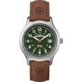 T40051 Reloj Timex Expedition Metal para Hombre 39 mm - Cuero Marrón
