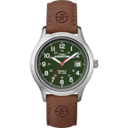 T40051 Reloj Timex Expedition Metal para Hombre 39 mm - Cuero Marrón